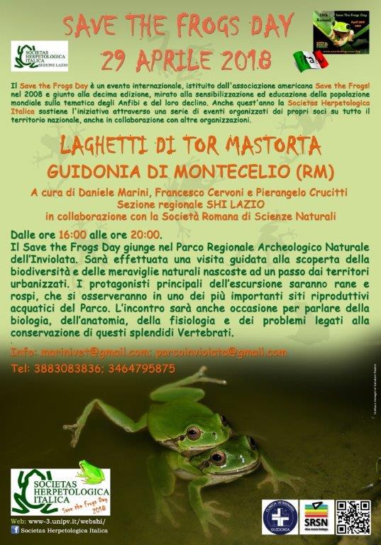 Save the Frogs Day - Laghetti di Tor Mastorta (Guidonia di Montecelio)